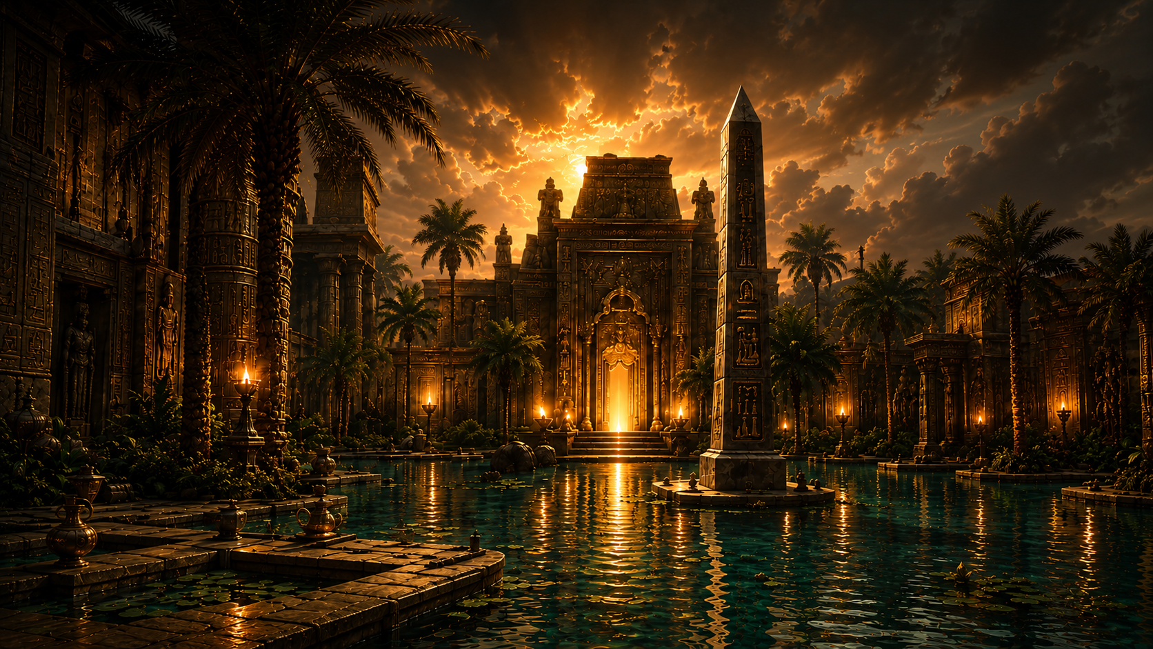 Forbidden Oasis background